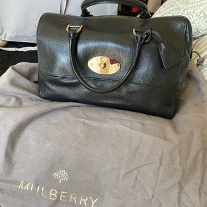 Mulberry Black Leather Handbag